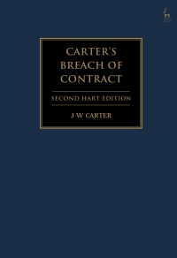 Titelbild: Carter’s Breach of Contract 1st edition 9781509928248