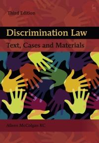 Omslagafbeelding: Discrimination Law 3rd edition 9781509966592