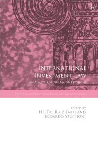 Cover image: International Investment Law 1st edition 9781509929047