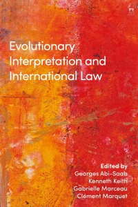 Omslagafbeelding: Evolutionary Interpretation and International Law 1st edition 9781509929887