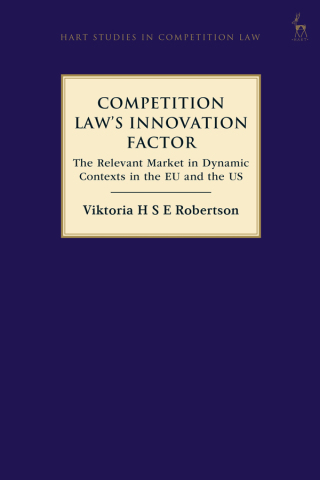 Cover image: Competition Law’s Innovation Factor 1st edition 9781509954681