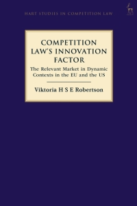 Cover image: Competition Law’s Innovation Factor 1st edition 9781509954681