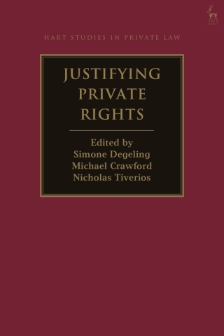 Imagen de portada: Justifying Private Rights 1st edition 9781509944620