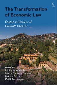 Imagen de portada: The Transformation of Economic Law 1st edition 9781509932580