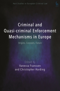 Titelbild: Criminal and Quasi-criminal Enforcement Mechanisms in Europe 1st edition 9781509932863