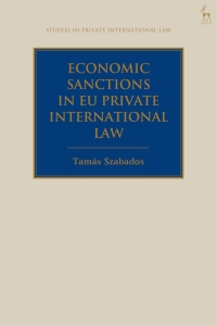 صورة الغلاف: Economic Sanctions in EU Private International Law 1st edition 9781509933518