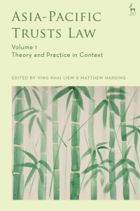 Cover image: Asia-Pacific Trusts Law, Volume 1 1st edition 9781509934799