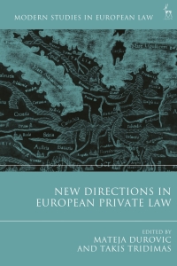 Imagen de portada: New Directions in European Private Law 1st edition 9781509935611