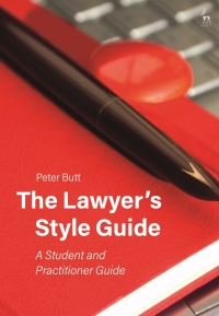 Omslagafbeelding: The Lawyer’s Style Guide 1st edition 9781509936243