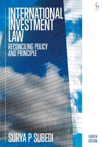 Omslagafbeelding: International Investment Law 4th edition 9781509936366