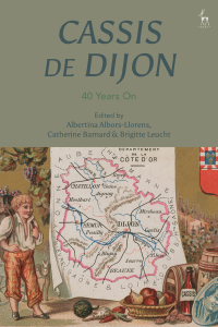 صورة الغلاف: Cassis de Dijon 1st edition 9781509945795