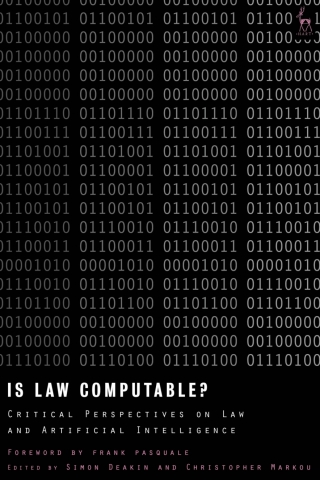 Cover image: Is Law Computable? 1st edition 9781509937066