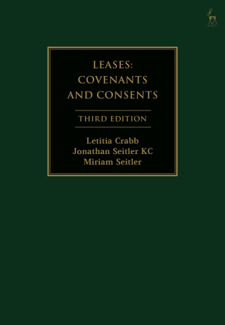 Cover image: Leases 1st edition 9781509937240