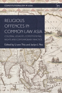 Cover image: Religious Offences in Common Law Asia 1st edition 9781509946037