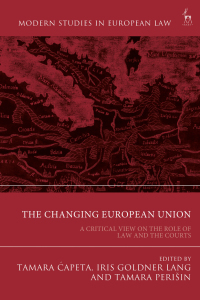 Cover image: The Changing European Union 1st edition 9781509937332