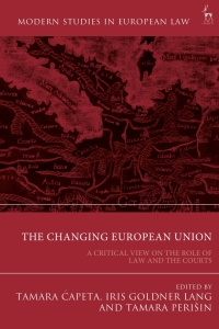 Cover image: The Changing European Union 1st edition 9781509937332