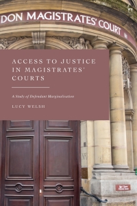 Cover image: Access to Justice in Magistrates' Courts 1st edition 9781509937837