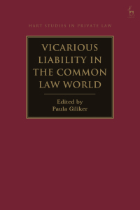 表紙画像: Vicarious Liability in the Common Law World 1st edition 9781509939077