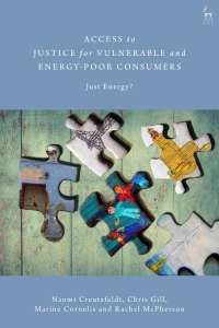 Titelbild: Access to Justice for Vulnerable and Energy-Poor Consumers 1st edition 9781509939435