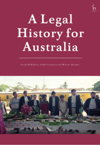 Cover image: A Legal History for Australia 1st edition 9781509939572