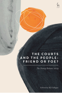 Imagen de portada: The Courts and the People: Friend or Foe? 1st edition 9781509940035