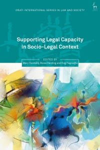 Omslagafbeelding: Supporting Legal Capacity in Socio-Legal Context 1st edition 9781509940349