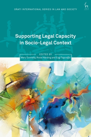 Cover image: Supporting Legal Capacity in Socio-Legal Context 1st edition 9781509959075