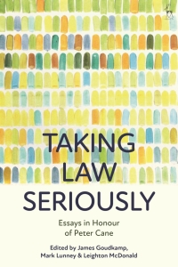 Imagen de portada: Taking Law Seriously 1st edition 9781509940721