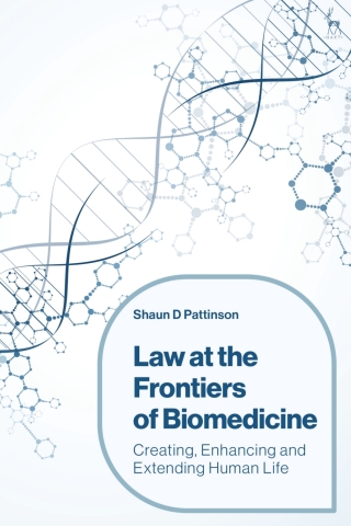 Cover image: Law at the Frontiers of Biomedicine 1st edition 9781509966745