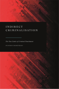 صورة الغلاف: Indirect Criminalisation 1st edition 9781509941438