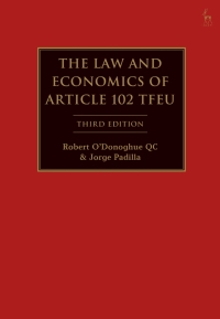 Cover image: The Law and Economics of Article 102 TFEU 3rd edition 9781509940868