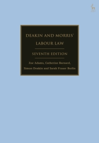 Cover image: Deakin and Morris’ Labour Law 7th edition 9781509943548