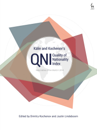Omslagafbeelding: Kälin and Kochenov’s Quality of Nationality Index 1st edition 9781509933235