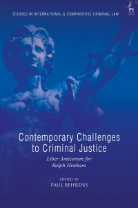 Cover image: Contemporary Challenges to Criminal Justice 1st edition 9781509948628