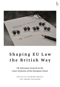 Omslagafbeelding: Shaping EU Law the British Way 1st edition 9781509950003