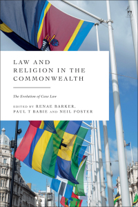 Cover image: Law and Religion in the Commonwealth 1st edition 9781509950188