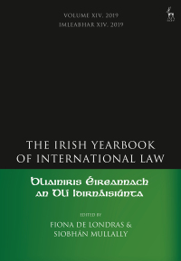 Imagen de portada: The Irish Yearbook of International Law, Volume 14, 2019 1st edition 9781509950911