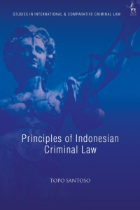Immagine di copertina: Principles of Indonesian Criminal Law 1st edition 9781509950928