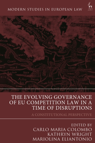 Cover image: The Evolving Governance of EU Competition Law in a Time of Disruptions 1st edition 9781509951833