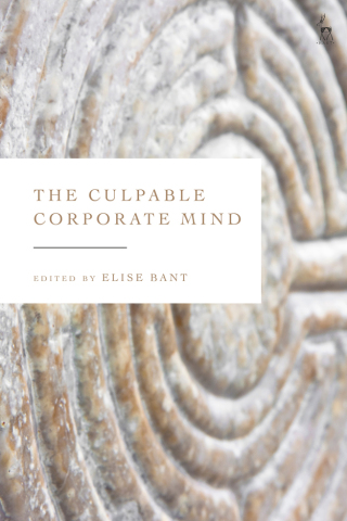 Cover image: The Culpable Corporate Mind 1st edition 9781509952380