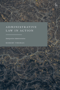 Imagen de portada: Administrative Law in Action 1st edition 9781509953110