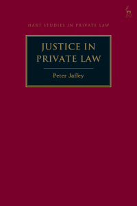 صورة الغلاف: Justice in Private Law 1st edition 9781509953882