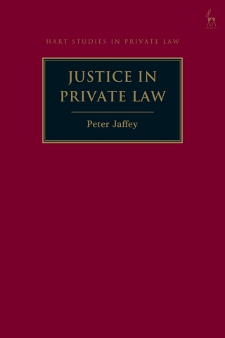 Cover image: Justice in Private Law 1st edition 9781509953929