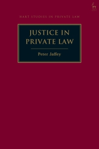 Imagen de portada: Justice in Private Law 1st edition 9781509953882