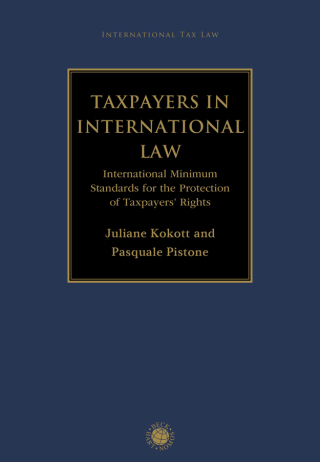 Cover image: Taxpayers in International Law 1st edition 9781509954001