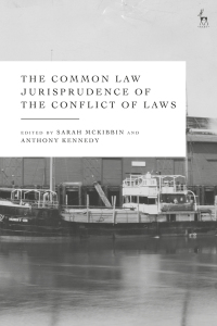 Titelbild: The Common Law Jurisprudence of the Conflict of Laws 1st edition 9781509954278