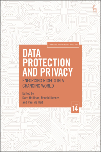 Cover image: Data Protection and Privacy, Volume 14 1st edition 9781509954551