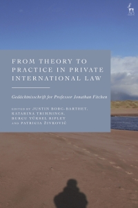 Cover image: From Theory to Practice in Private International Law 1st edition 9781509956647