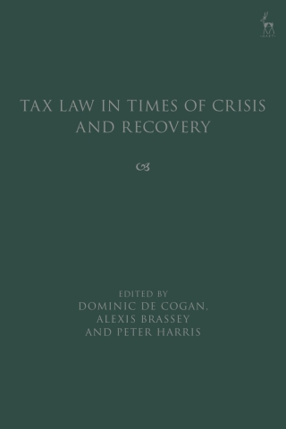 Cover image: Tax Law in Times of Crisis and Recovery 1st edition 9781509958030