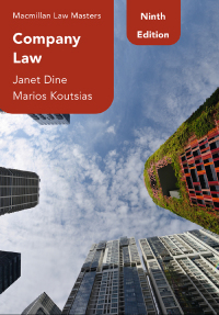 Immagine di copertina: Company Law 9th edition 9781352010008